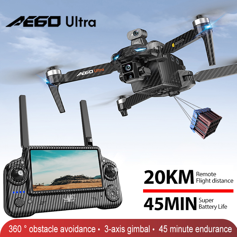 Rc Helicopter Electric - AE60 GPS Drone Professional 8K Camera