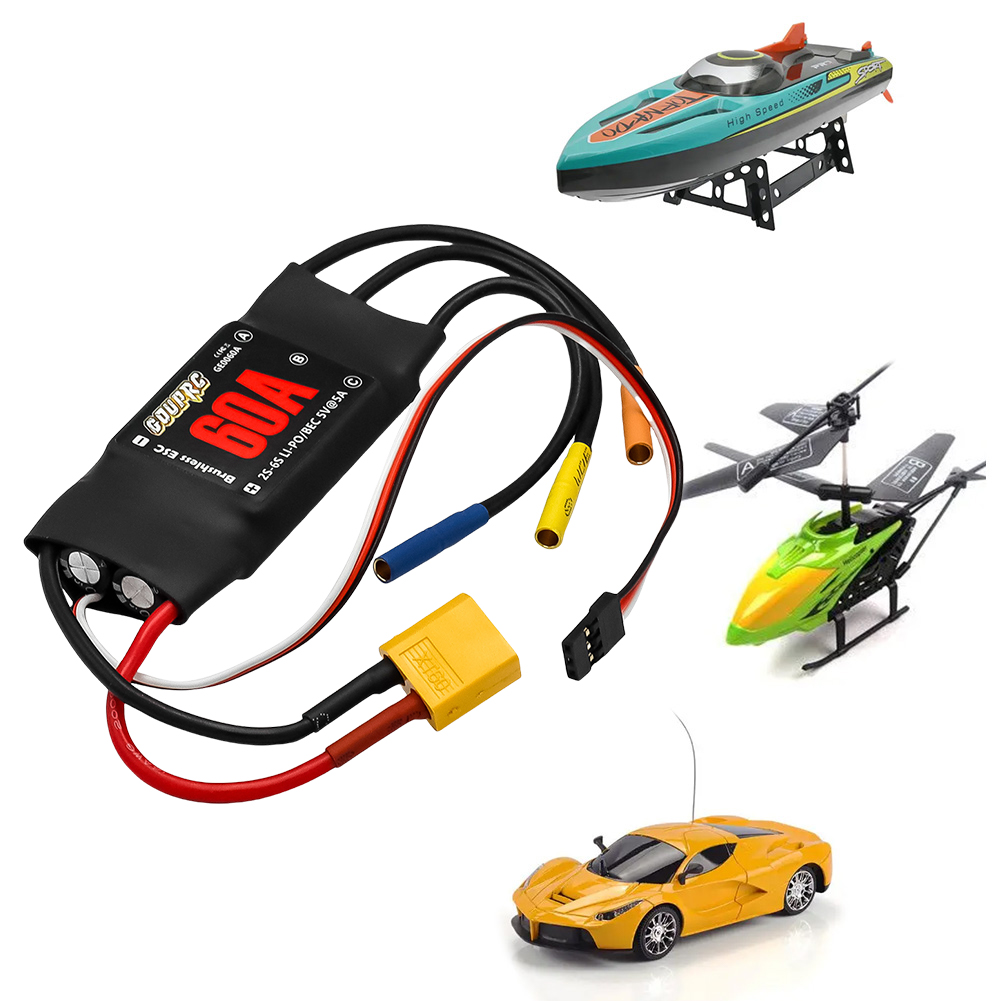 60A Electronic Speed Controlle - огляд і ціна Rc Helicopter Electric