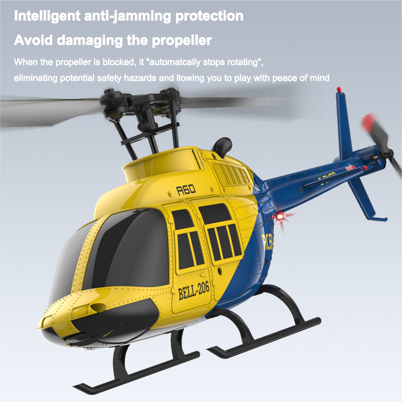 A60 RC Helicopter 2.4G 6-Aixs  - огляд і ціна Rc Helicopter Gyro