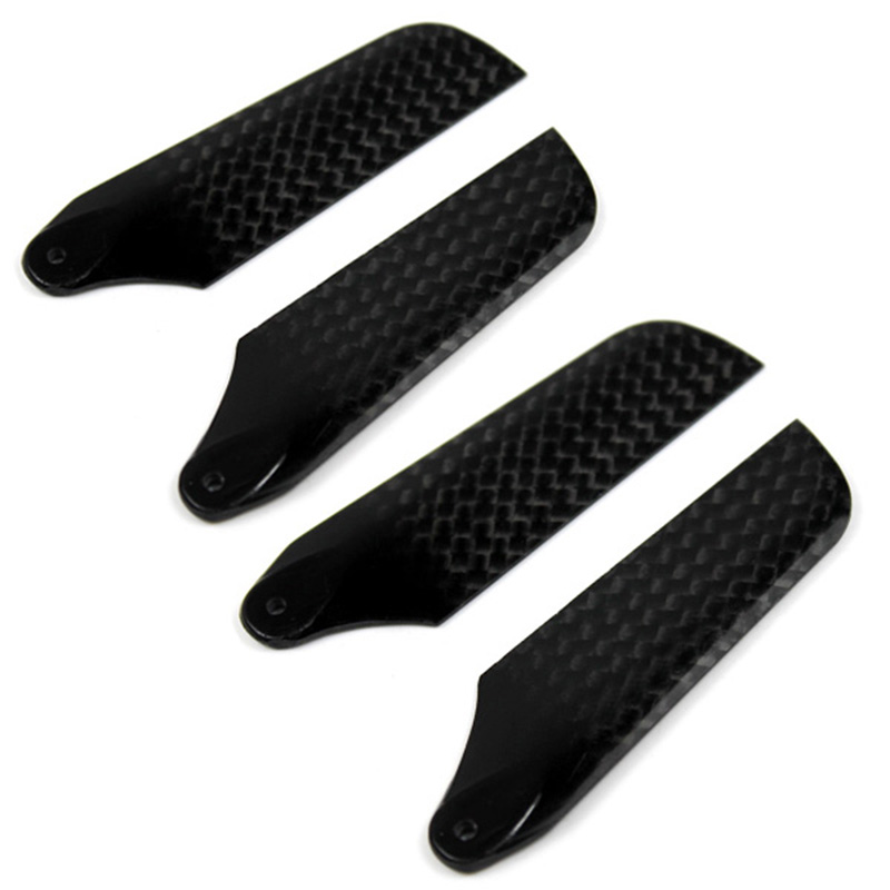 2 Pairs FY 62mm Carbon Fiber T - огляд і ціна Rc Helicopter Nitro