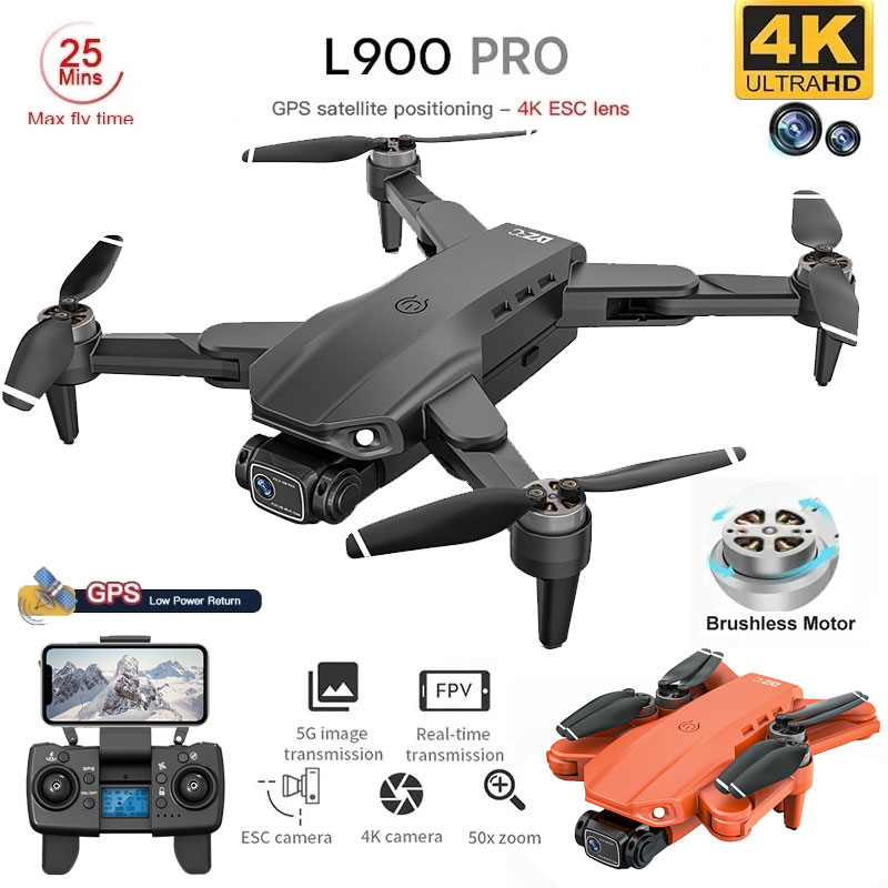 L900 Pro GPS Drone 4K Professi - огляд і ціна Rc Helicopter Electric