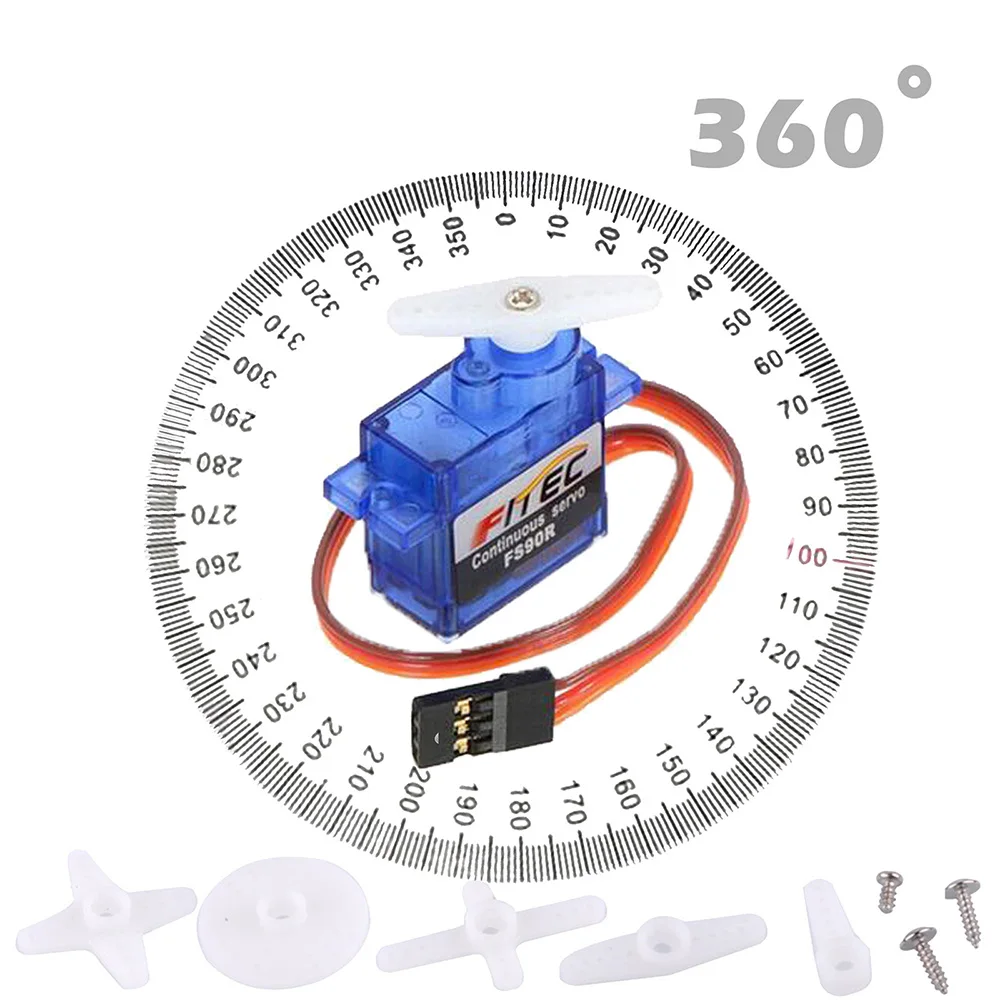 Feetech Mini FS90R Micro Servo - огляд і ціна Rc Helicopter Servo