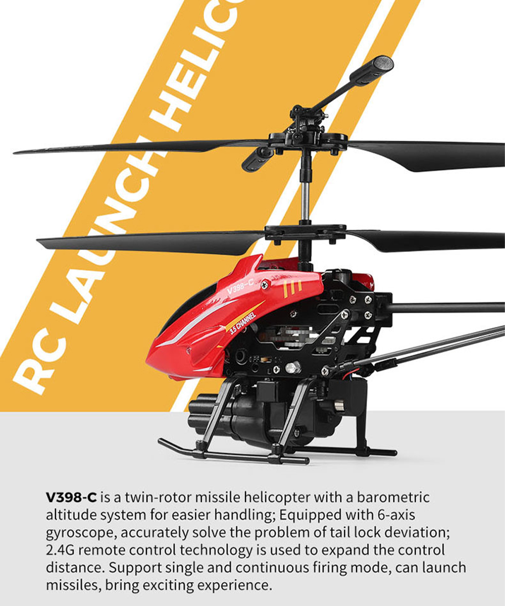 Wltoys RC Helicopter V398-C Pl - огляд і ціна Rc Helicopter Gyro