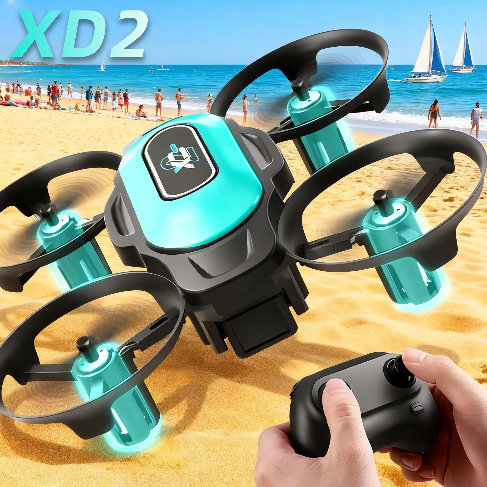 XD2 Mini Drone, 360° Stunt Fli - огляд і ціна Rc Helicopter Case