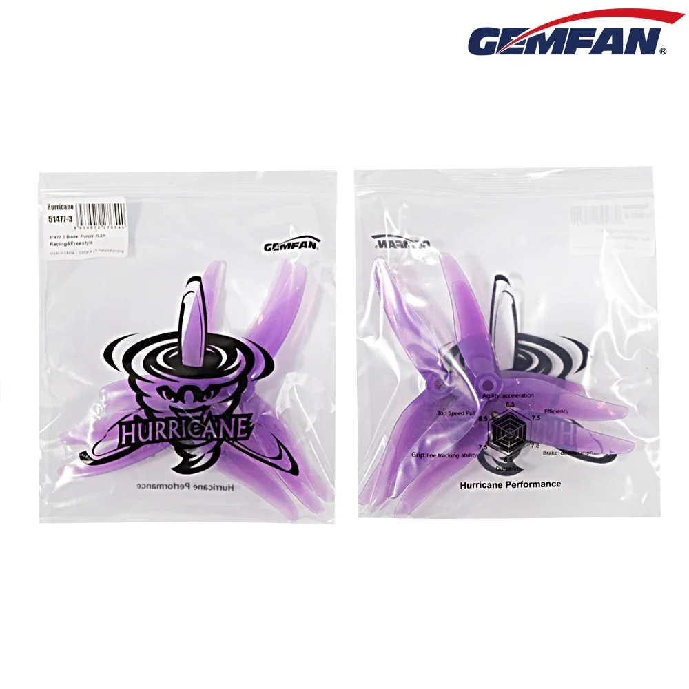 10Pairs (10CW + 10CCW) Gemfan  - огляд і ціна Rc Helicopter Parts