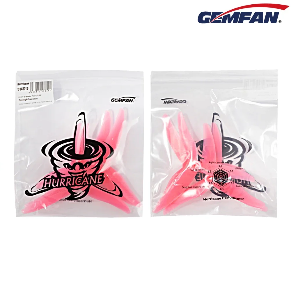 10Pairs (10CW + 10CCW) Gemfan  - огляд і ціна Rc Helicopter Parts