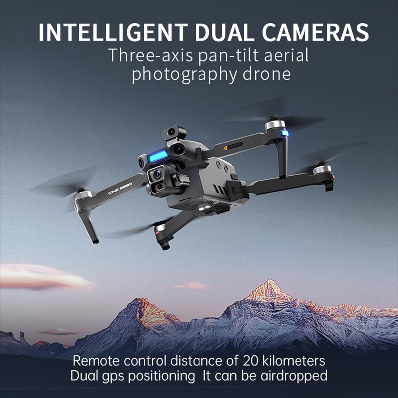 2026 New 8K Dual Camera Drone  - огляд і ціна Rc Helicopter Electric