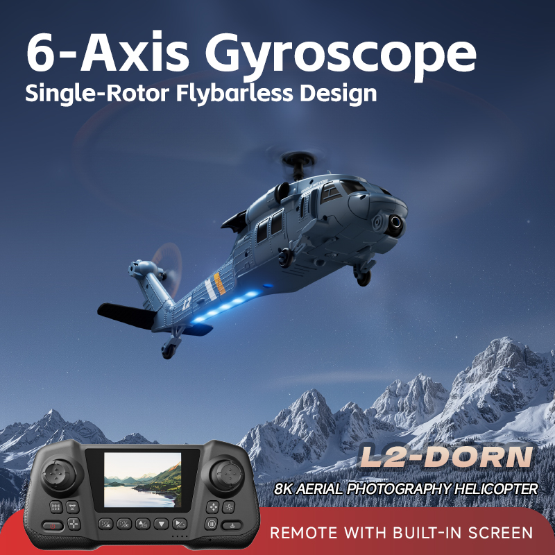 4DRC L2 RC Apache Military Fig - огляд і ціна Rc Helicopter Single Rotor