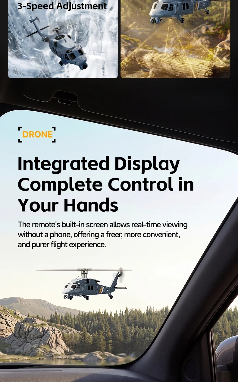Military Remote Control Screen - огляд і ціна Rc Helicopter Single Rotor