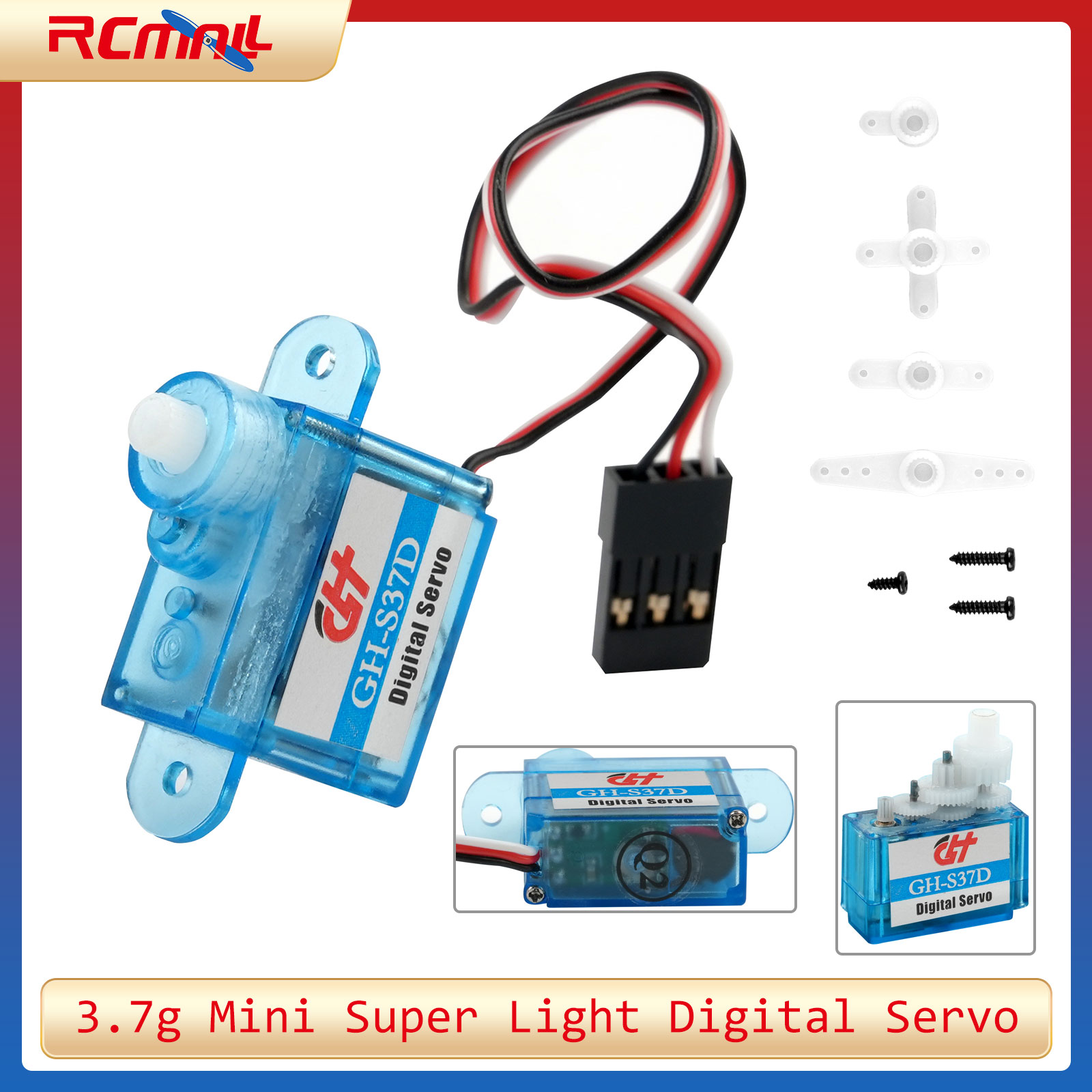 3.7g Mini Super Light Digital  - огляд і ціна Rc Helicopter Mini