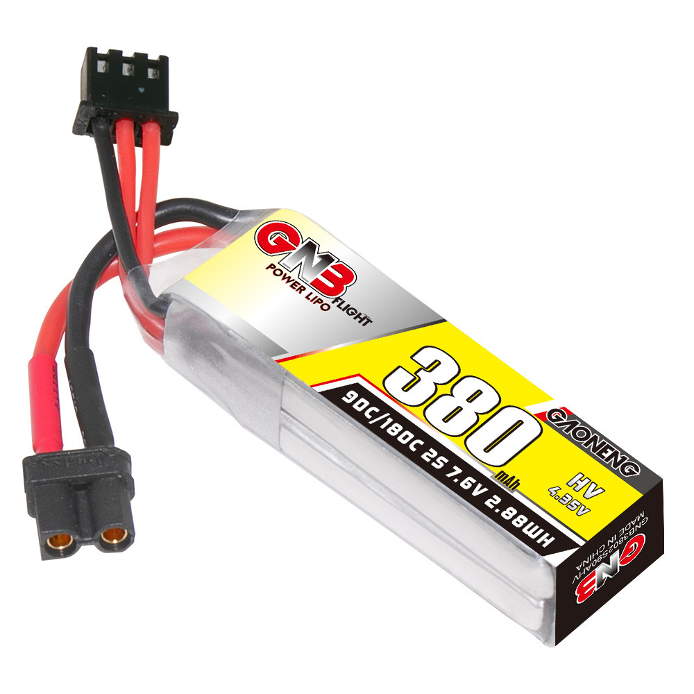 GNB 2S 7.6V 380mAh 90C/180C Li - огляд і ціна Rc Helicopter Parts