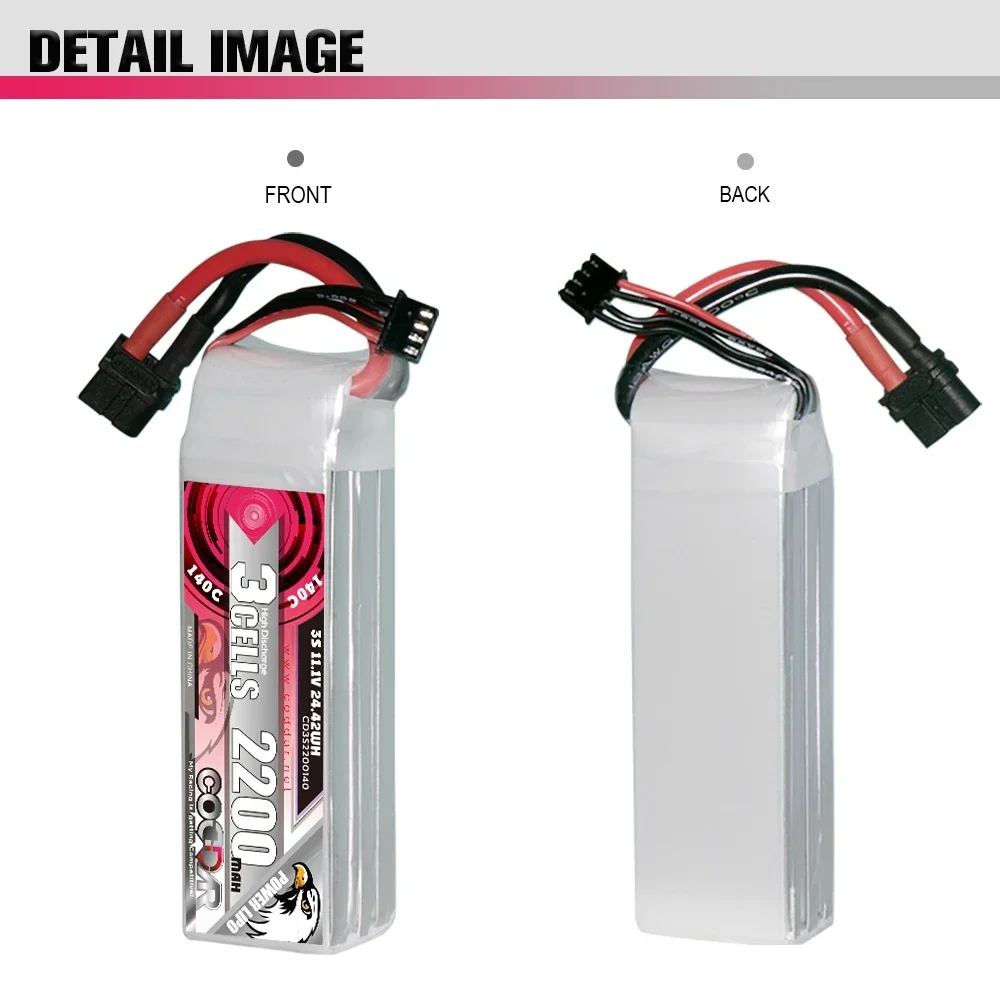 2200mAh 3S 11.1V Li-po Ba-tter - огляд і ціна Rc Helicopter Bag
