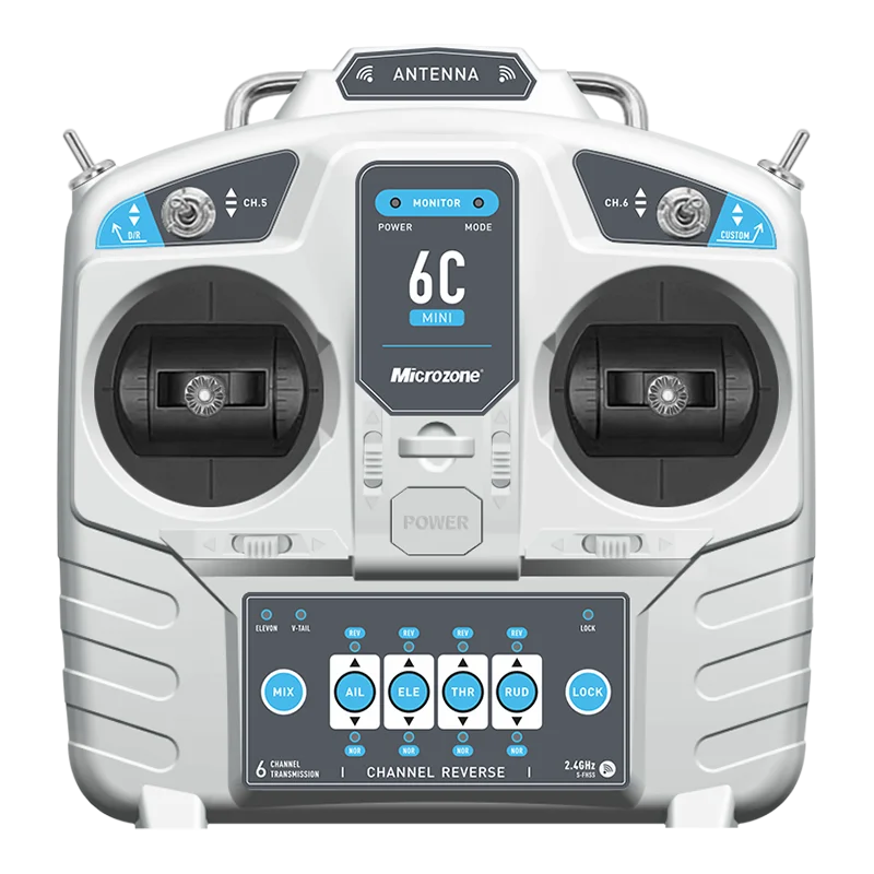 MicroZone MC6C Mini V2 2.4G 6C - огляд і ціна Rc Helicopter Electric