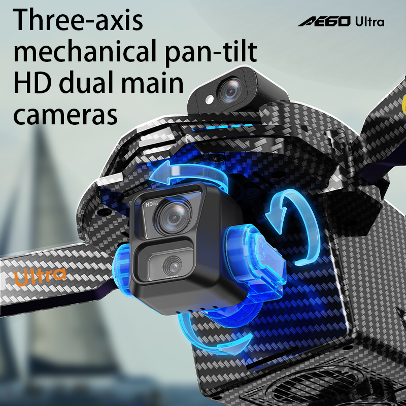 AE60 GPS Drone Professional 8K - огляд і ціна Rc Helicopter Electric