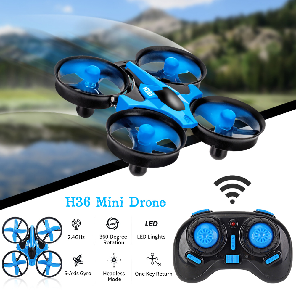 JJRC H36 Mini Rc Drone 4ch 6-A - огляд і ціна Rc Helicopter Electric