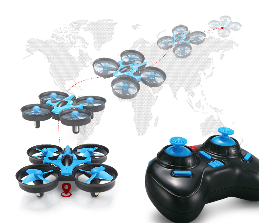 JJRC H36 Mini Rc Drone 4ch 6-A - огляд і ціна Rc Helicopter Electric