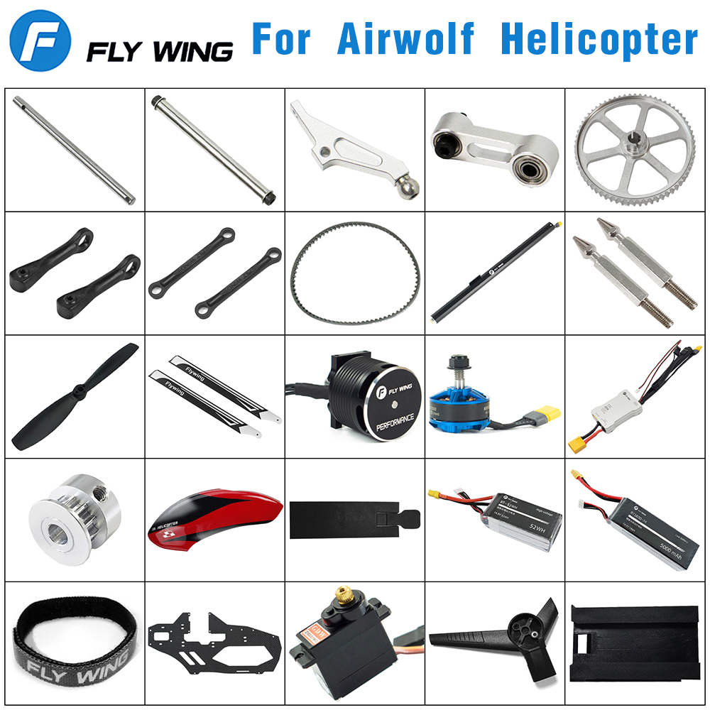 Fly Wing Airwolf RC Helicopter - огляд і ціна Rc Helicopter Nitro