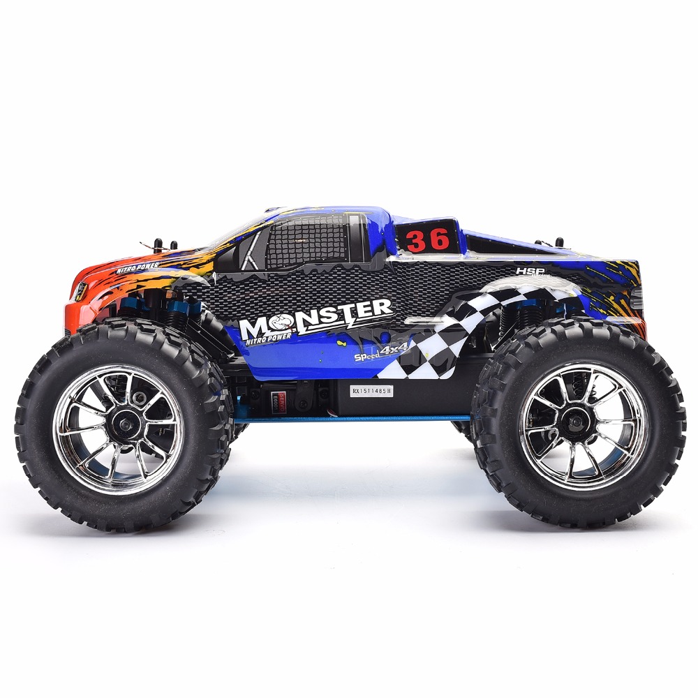 HSP RC Truck 1:10 Scale Nitro  - огляд і ціна Rc Helicopter Nitro