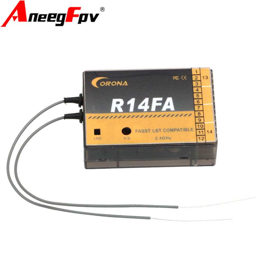 Corona R14FA 14CH RC Model Rec - огляд і ціна Rc Helicopter Servo