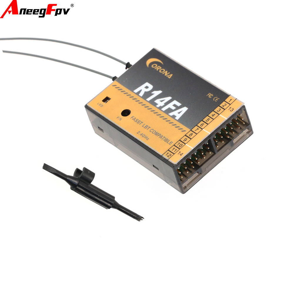 Corona R14FA 14CH RC Model Rec - огляд і ціна Rc Helicopter Servo
